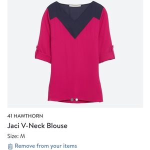 V neck blouse